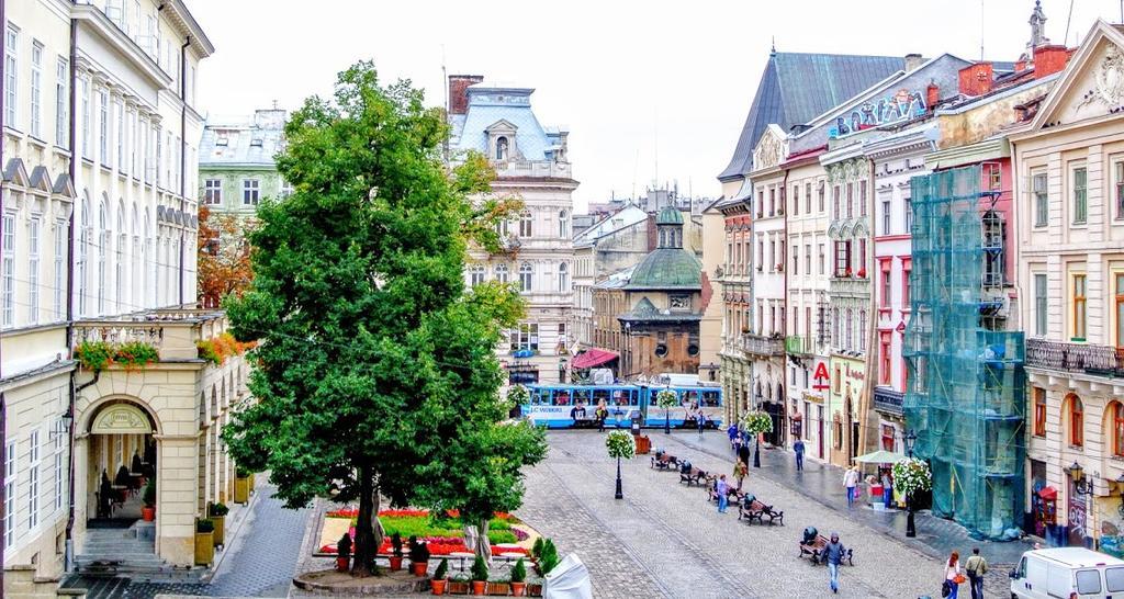 Apartment Na Rynok Square Lviv Eksteriør billede